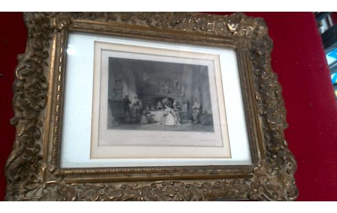 GRAVURE KADER VERGULD