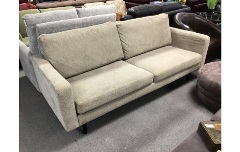 CANAPE 3 PLACES TISSU BEIGE