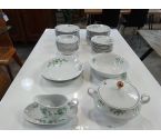 SERVICE FLEURIES PORCELAINE BAVARIA B