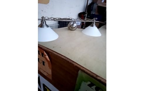 SUSPENSION OPALINE BLANCHE