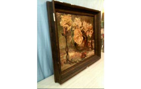 ÖLGEMÄLDE I.R. 1947 STILLLEBEN BLUMENST.