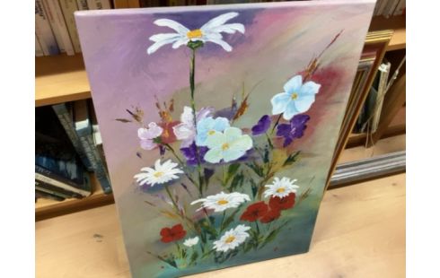 PEINTURE FLEURS