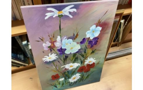 PEINTURE FLEURS