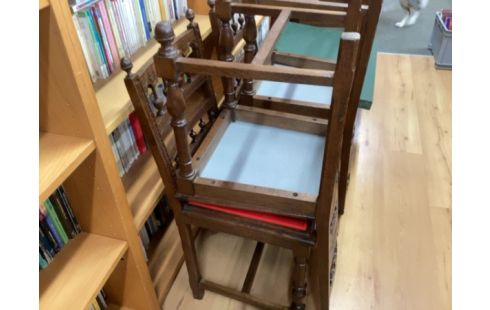 CHAISE STYLE HENRY II LOT DE 6