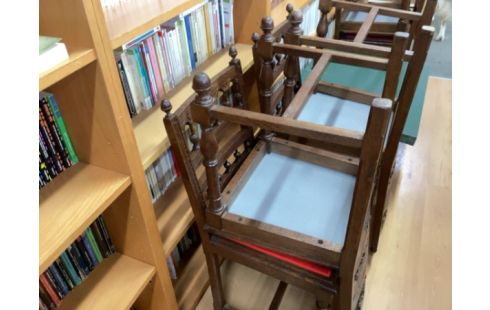 CHAISE STYLE HENRY II LOT DE 6