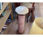 COLONNE EN BOIS EFFET MARBRE