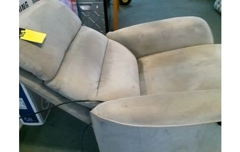 FAUTEUIL RELAX ELECTRIQUE TISSU (QLQS TACHES / TEST OKAY)