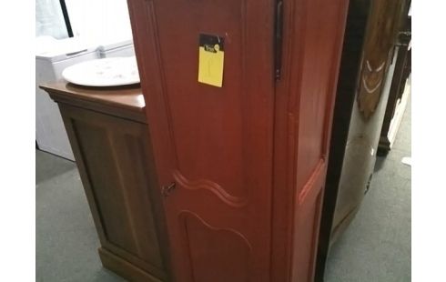 MEUBLE COLONNE ROUGE 1P