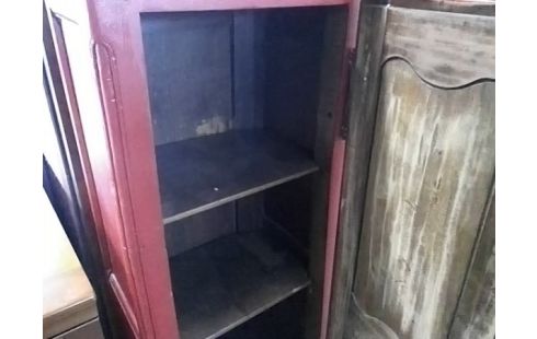 MEUBLE COLONNE ROUGE 1P