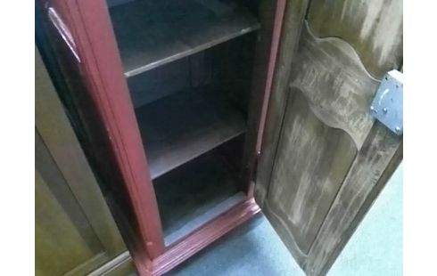 MEUBLE COLONNE ROUGE 1P