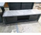 MEUBLE TV GRIS MODERNE