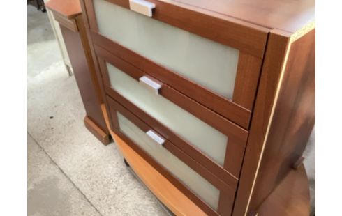 COMMODE 3 TIROIRS SANS FOND NI COTES