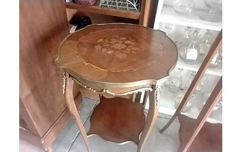 GUERIDON MARQUETERIE