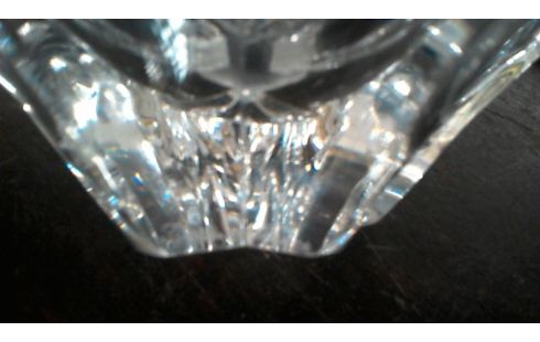 DAUM FRANCE  CEBDRIER CRISTAL EP 1970/80