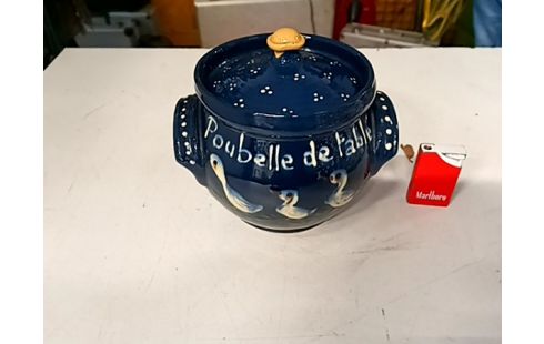 TAFEL VUILBAKJE KERAMIEK