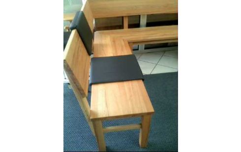 SITZBANK U-FORM VOLLHOLLZ 2-AUFLAGEN