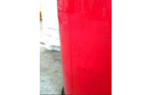 STANDMÜLLEIMER <WELCO> 50L ROT M. FUßPEDAL