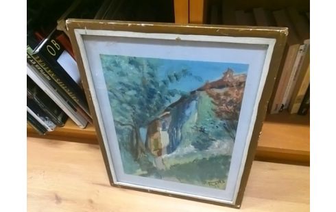 CADRE PEINTURE MAISON