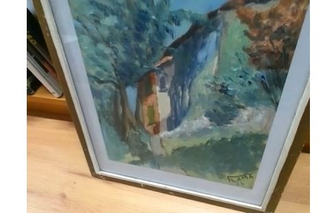 CADRE PEINTURE MAISON