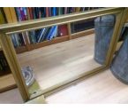 MIROIR DORE RECTANGULAIRE