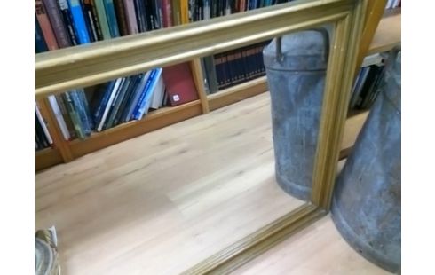 MIROIR DORE RECTANGULAIRE