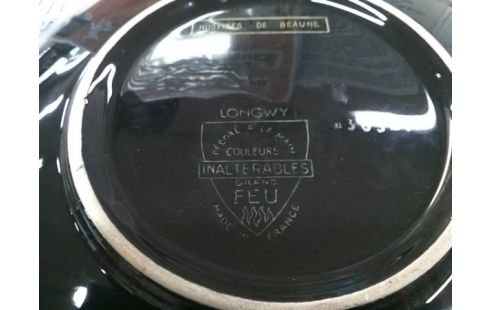 ASSIETTE DECO LONGWY GRAND FEU BATIMENT