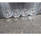 VERRES Lot de 4