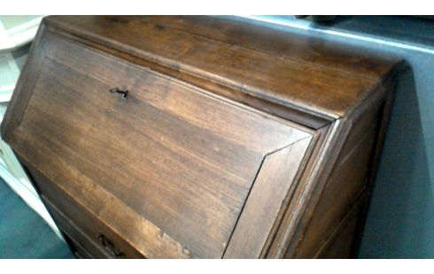 SECRETAIRE ANTIQUE CHENE 3 TIROIRS