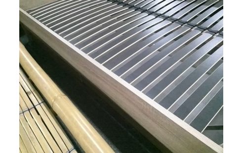 LIT MODERNE 140X190 AVEC 2T ET SOMMIER A LATTES