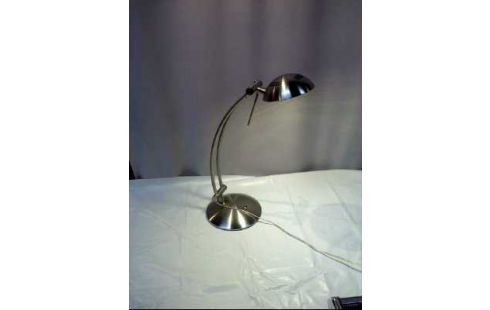 SCHREIBTISCHLAMPE SILBERF. VERSTELLBAR