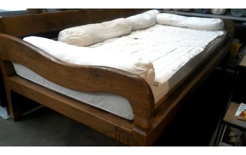 POLSTERBANK, , SESSEL 1 TEAKHOLZ ÖSTLICHER/-ES STOFF NATURFARBEN