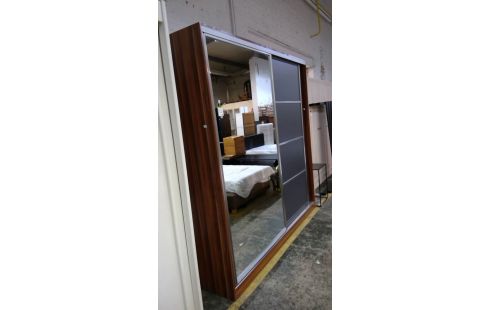 GARDE ROBES MODERNE 2 PORTES COUL.