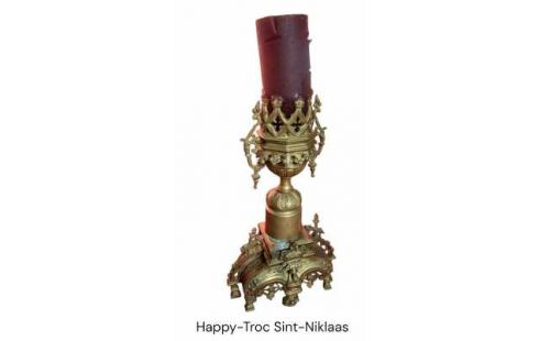 KANDELABER BRONZE MASSIV