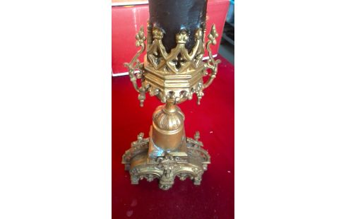 KANDELABER BRONZE MASSIV