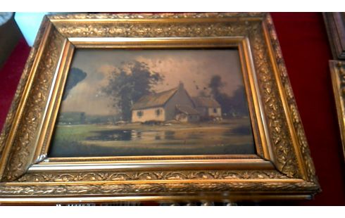 GEMÃLDE, , HEIZKÖRPER, , BAUERNHOF GEWIDMET