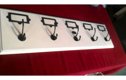 PORTE MANTEAU ECRU MURAL