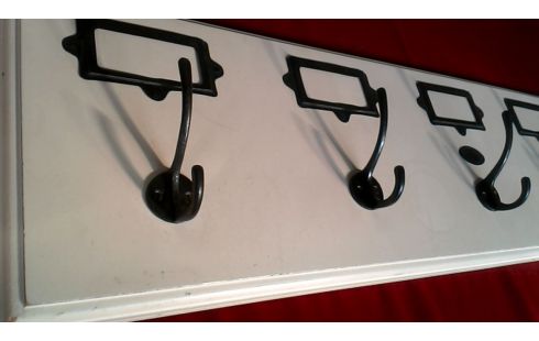 PORTE MANTEAU ECRU MURAL