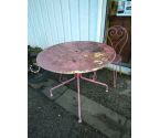 TABLE DE JARDIN METAL