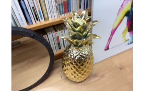 DECORATION ANANAS DORE