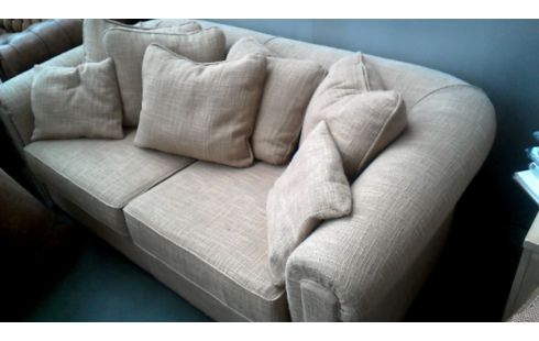 SESSEL 1 2 PLÄTZE KAFFEEFARBEN STOFF