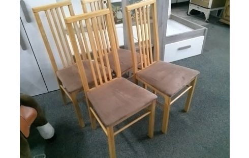 4 CHAISES MODERNE TISSU