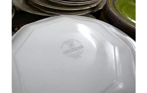 ASSIETTE DESSERT ARCOPAL LOT DE 5