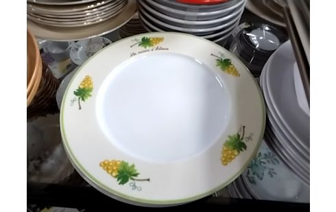 ASSIETTE RAISIN ALSACE LOR DE 5