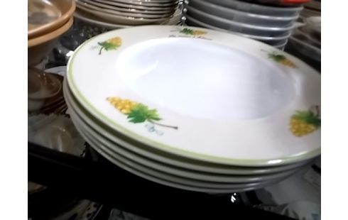 ASSIETTE RAISIN ALSACE LOR DE 5