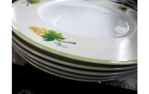 ASSIETTE RAISIN ALSACE LOR DE 5