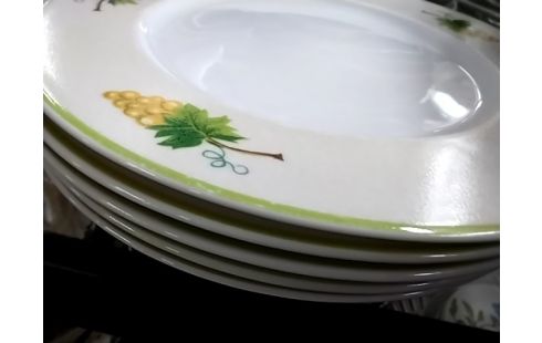 ASSIETTE RAISIN ALSACE LOR DE 5