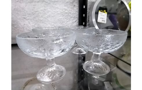 COUPE AcGLACE LOT DE6