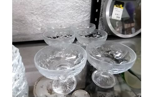 COUPE AcGLACE LOT DE6