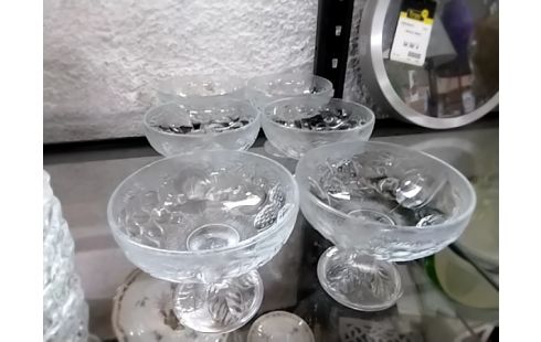 COUPE AcGLACE LOT DE6