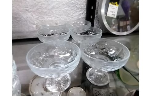 COUPE AcGLACE LOT DE6